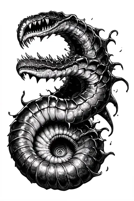 Bettlejuice With Sandworm Emerging