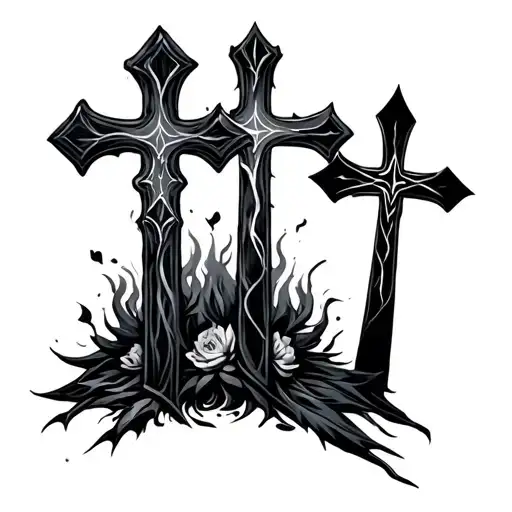 Three Crosses