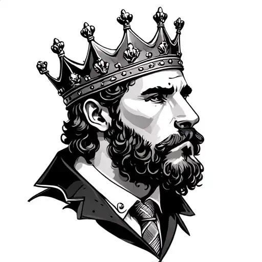 Leon With Crown