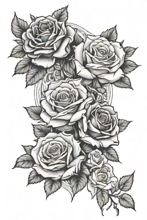 Roses And Gods Olympus