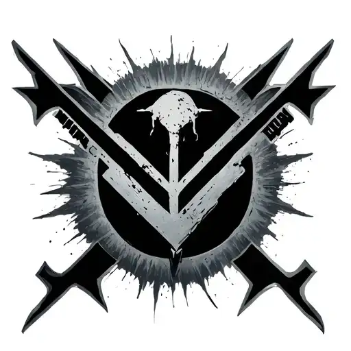 Rammstein Logo Combined