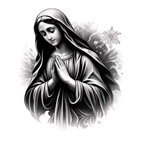 Virgin Mary Praying