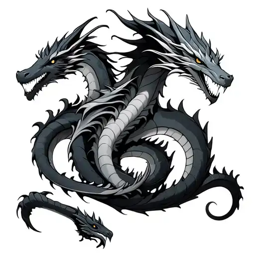 Dragons Intertwined
