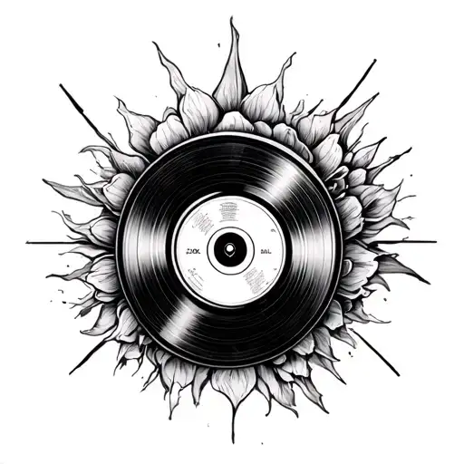 Venyl Record Spinning
