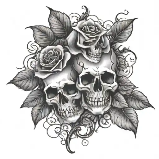 Skulls Roses