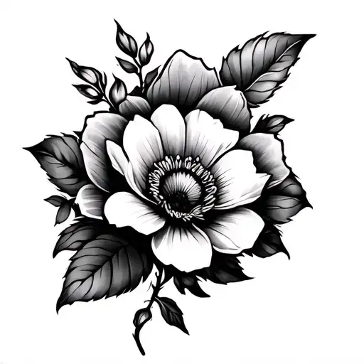 Tatto Arm Flower