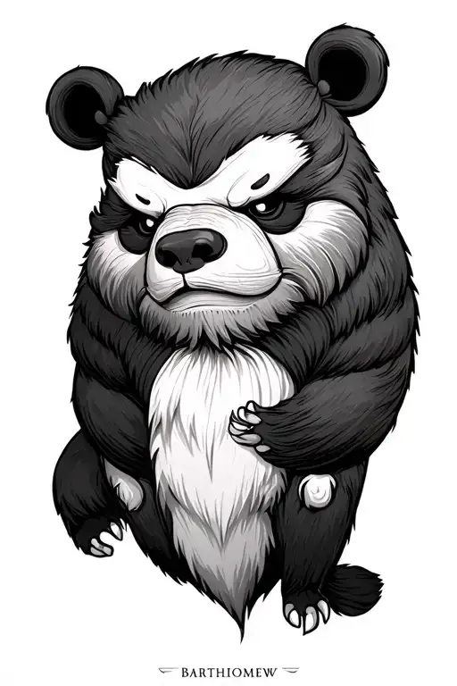 Bartholomew Kuma Tattoo Design
