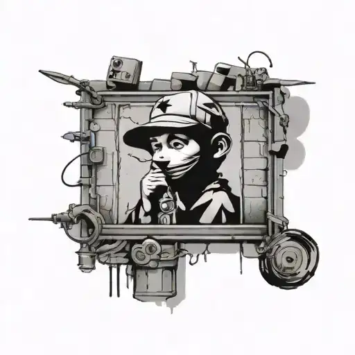 Banksy Art Inspired