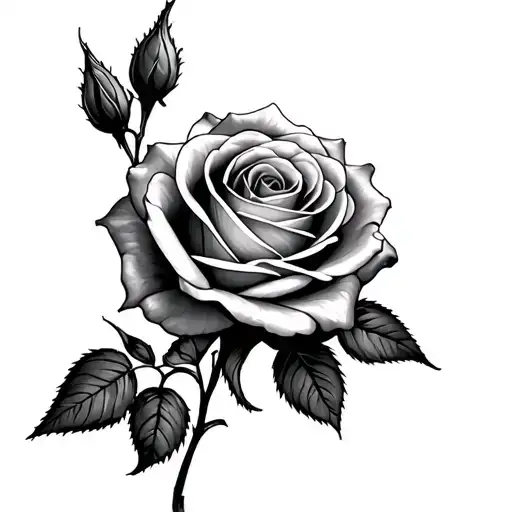 Above The Colina Family With The Rose Below