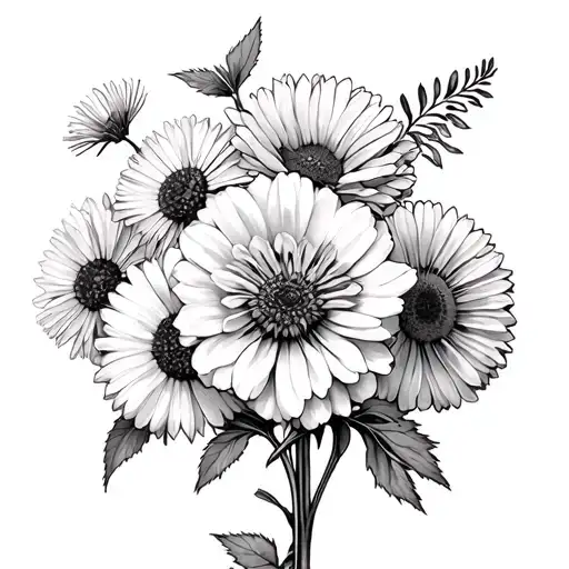 Rose Flower Dandelion Flower Marigold Flower Daisy Flower Bouquet