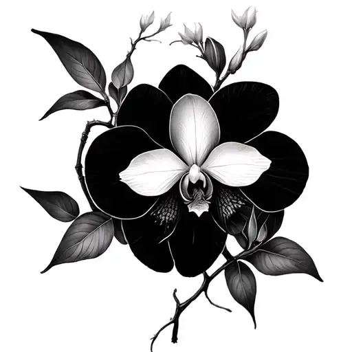 Orchid Tree Of Life Butterfly