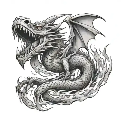 Dragon Breathing Fire