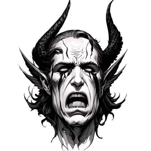 Lucifer Crying And Angeles