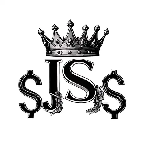 Jboss With Crown On Top The J And The Two S As Dollar Signs