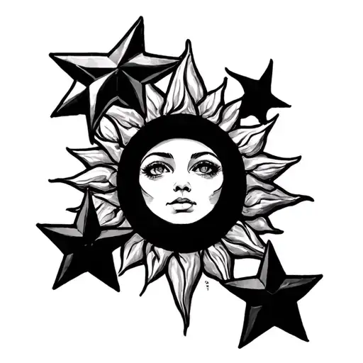 Three Stars And A Sun