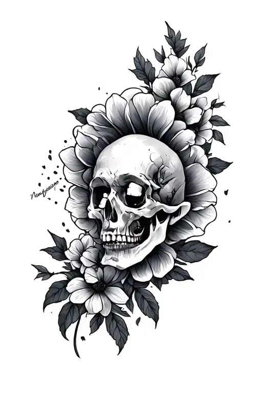 Something That Represents A Dark Past And Hope For New Beginnings