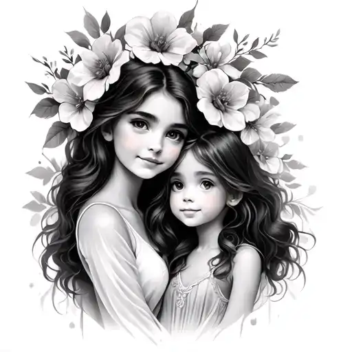 Mother Daughter Granddaughter Love