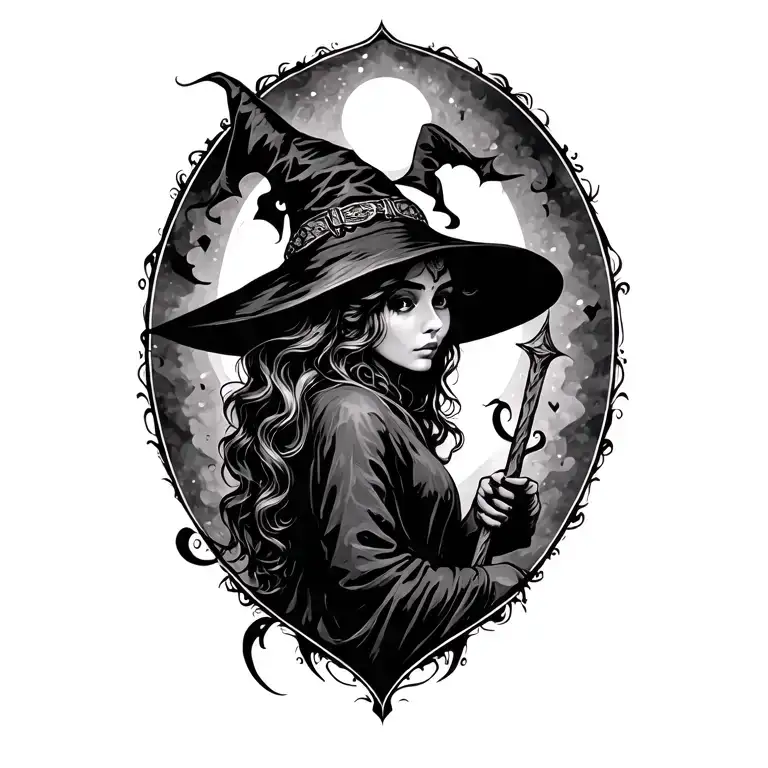 Witch Calligraphy