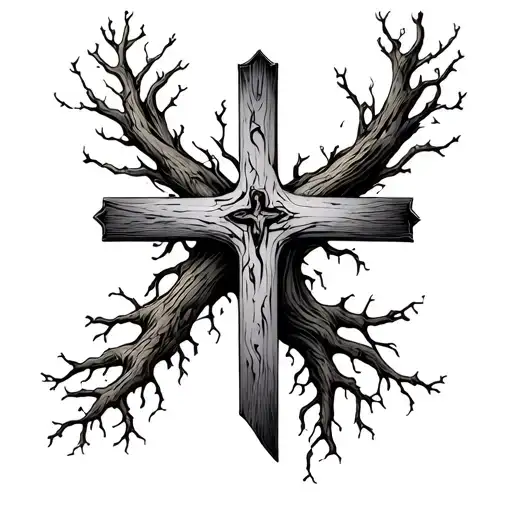 Cross With Roots