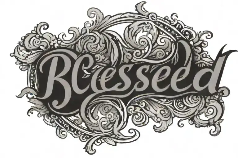 Blessed Written