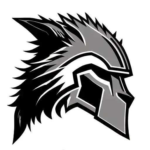 Spartan Wolf Helmet