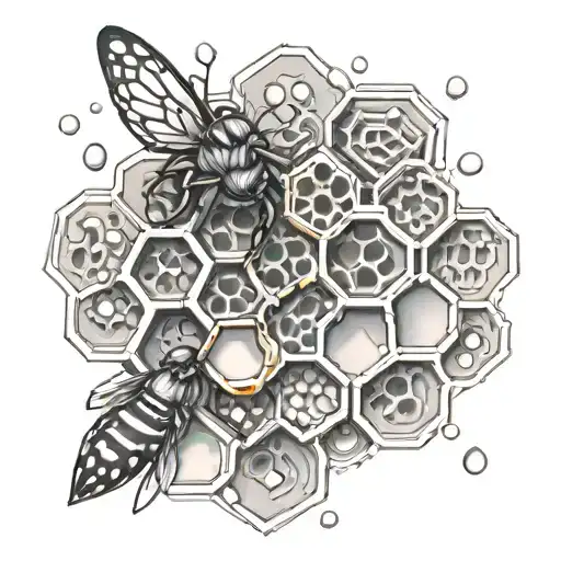 Honeycombs Inside Something