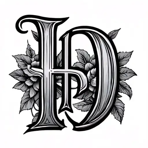 Initials H And D