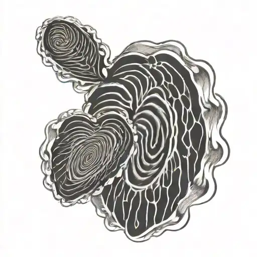 Finger Print Hearts Mother Daughter