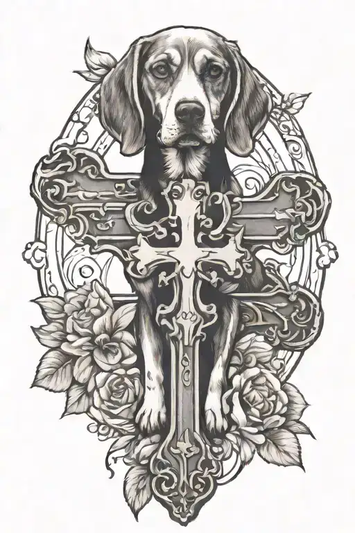 Cross And Beagle