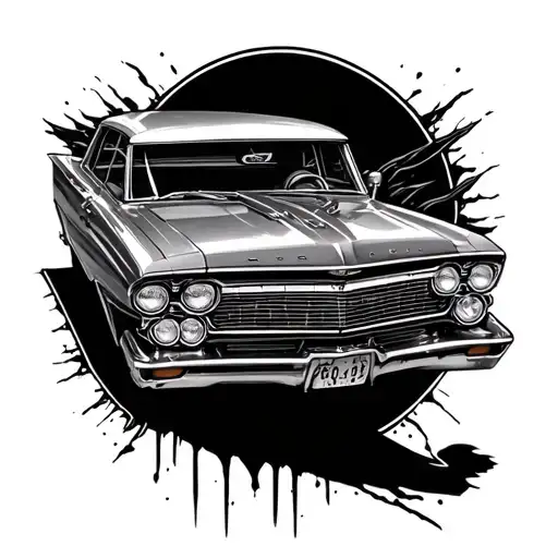 Supernatural Impala Car