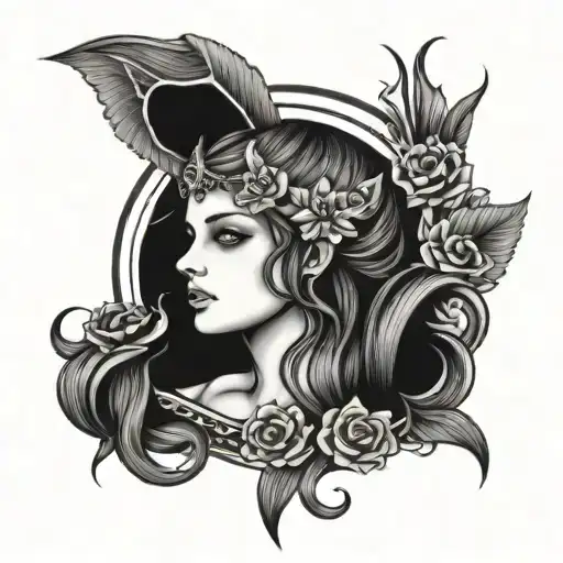 Goth Virgo Girl Virgo Sign