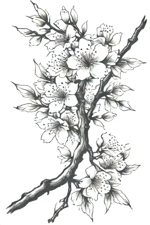 Cherry Blossom Branch
