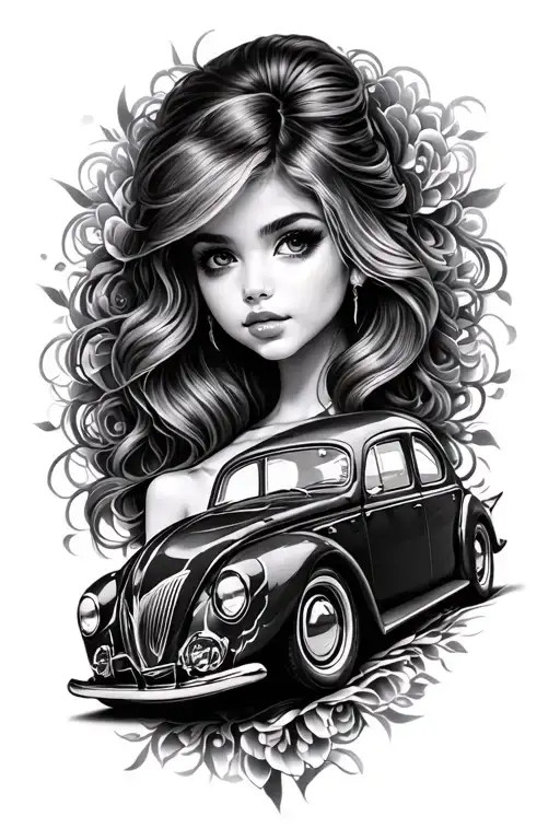 Car Tattoos For Girls