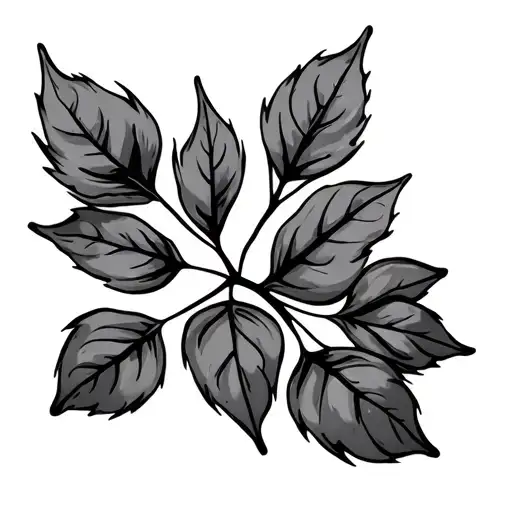 Branch With Leaves