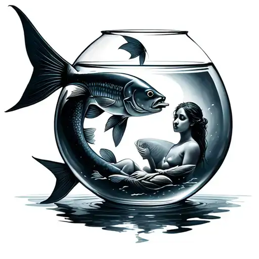 Two Lost Souls Swimming In A Fish Bowl