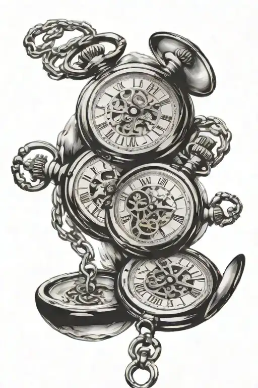 3 Pocket Watches