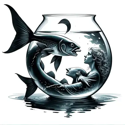 Two Lost Souls Swimming In A Fish Bowl