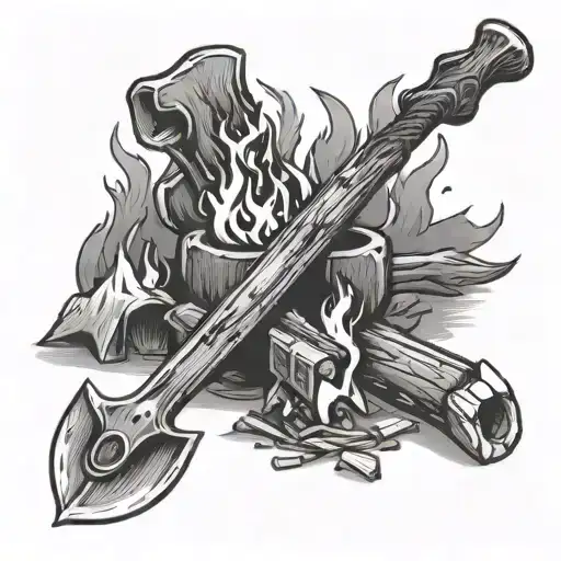 Campfire And Axes