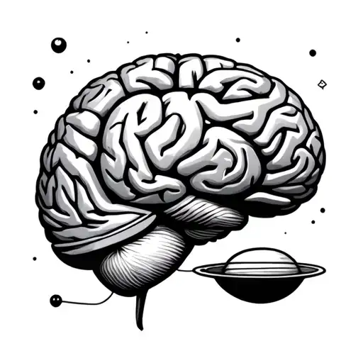 Balance And Heart Balance And Universe Brain In The Middle