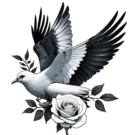 Doves & Roses