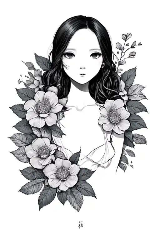 Taro Card No Face Girl