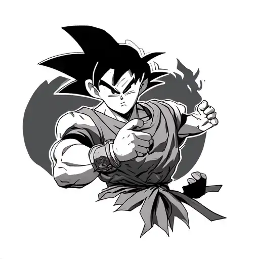 Dragonball Z Goku Holding