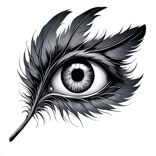 Feather Evil Eye Protection Strength Wisdom