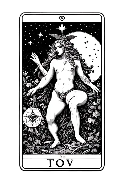 Tarot Card Dark Style