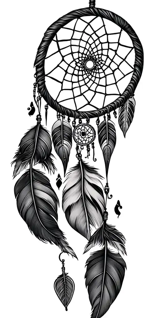 Dreamcatcher And Dream Theme Sleeve