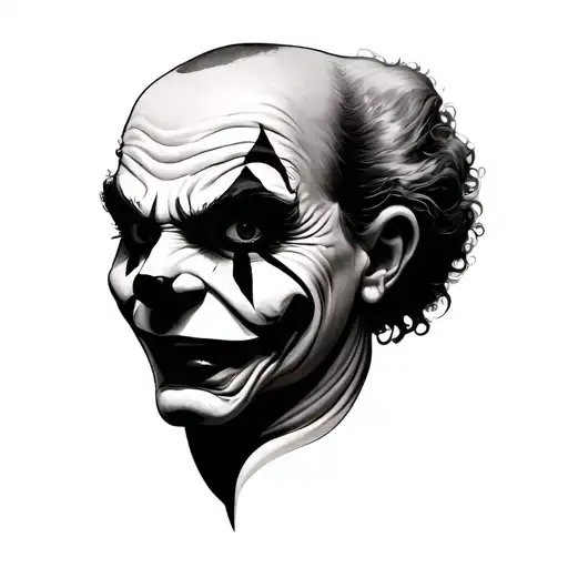 Double Face Clown