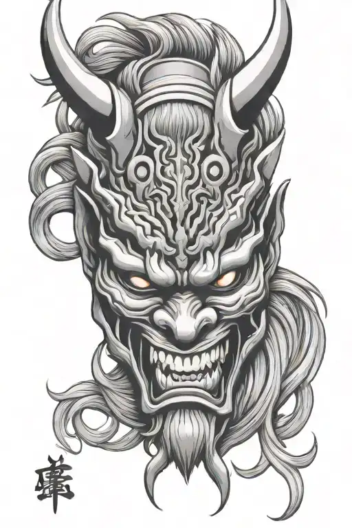 Oni Mask With