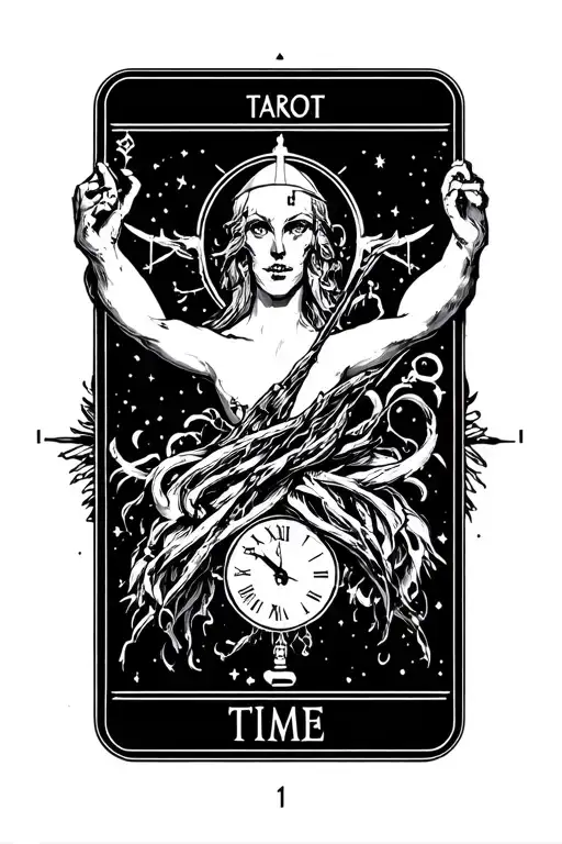 Tarot Card Time Concept