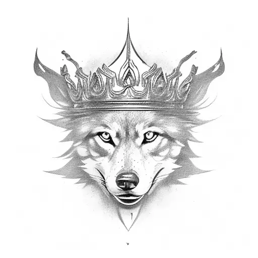 Crown Strength Water Soul Wolf