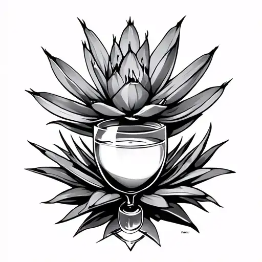 Agave Hourglass Mezcal